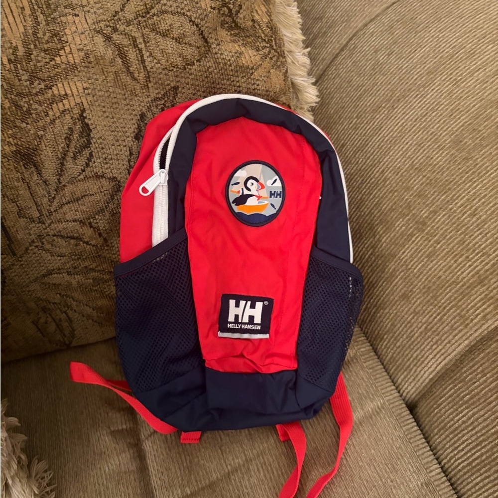 Helly Hansen Vibrant Red and Navy Backpack